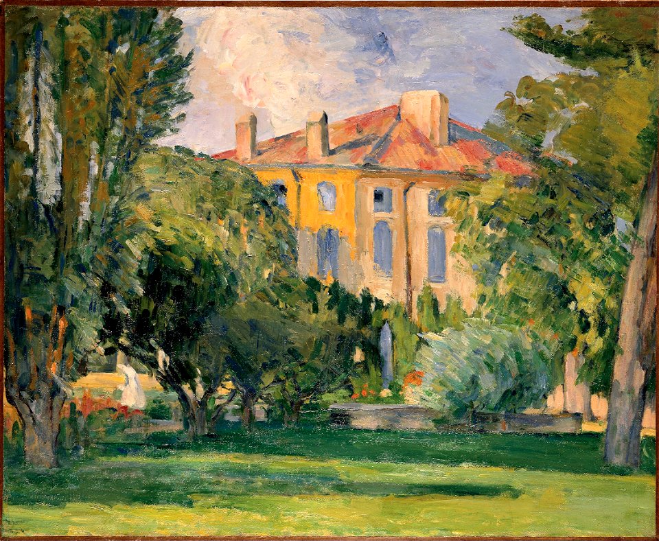 Paul Cezanne, The House of the Jas de Bouffan, c1874