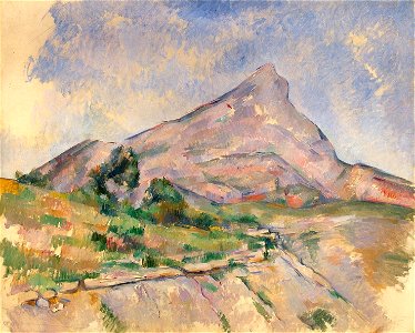Paul Cezanne - Mont Sainte-Victoire 1897