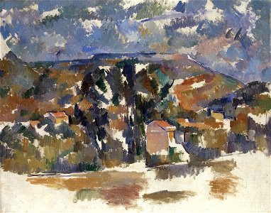 Paul Cézanne - Le Mont de Cengle - Bührle