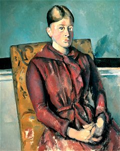 Paul Cézanne - Madame Cézanne In A Yellow Armchair - Google Art Project