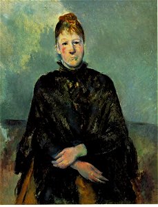 Paul Cezanne Portrait de Madame Cezanne
