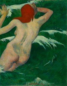 Paul Gauguin - In the Waves (Dans les Vagues) - 1978.63 - Cleveland Museum of Art