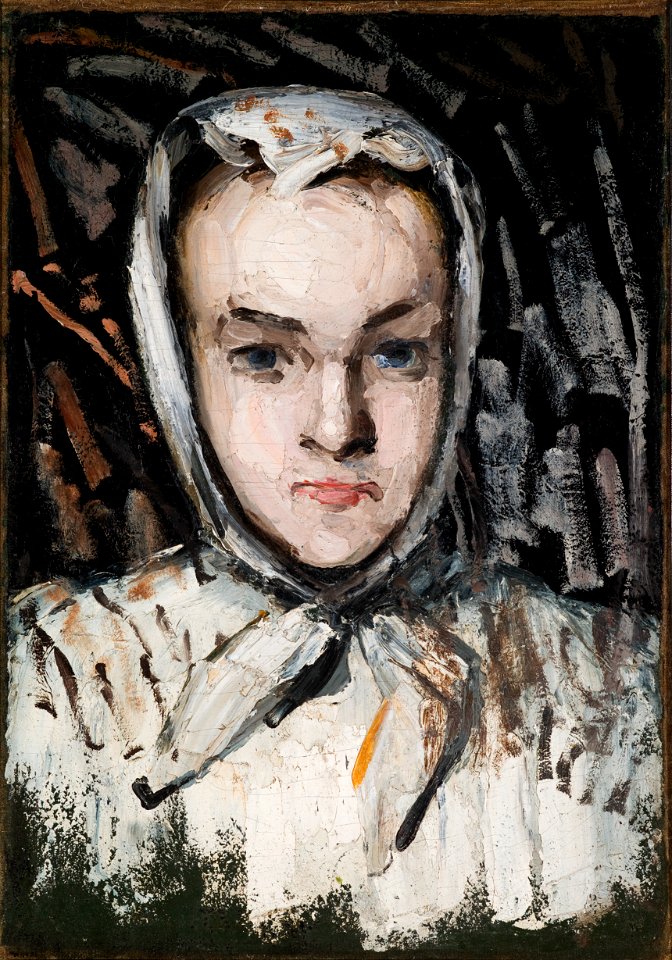 Paul Cézanne - Marie Cézanne, the Artist’s Sister (recto), The Artist’s... - 34-1934 - Saint Louis Art Museum