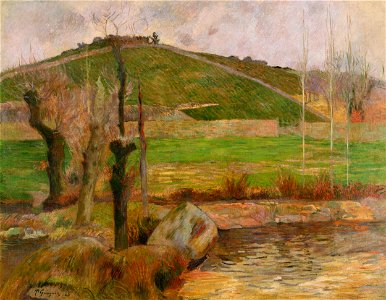 Paul Gauguin - Landscape near Pont-Aven - Google Art Project