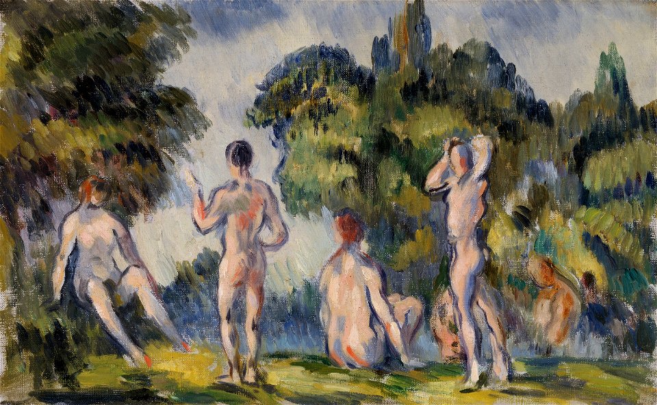 Paul Cézanne - Bathers - 1973.672 - Art Institute of Chicago