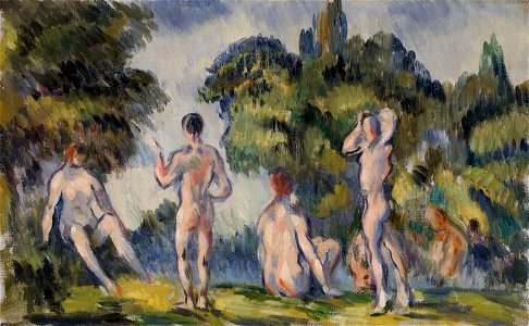 Paul Cézanne - Bathers - 1973.672 - Art Institute of Chicago