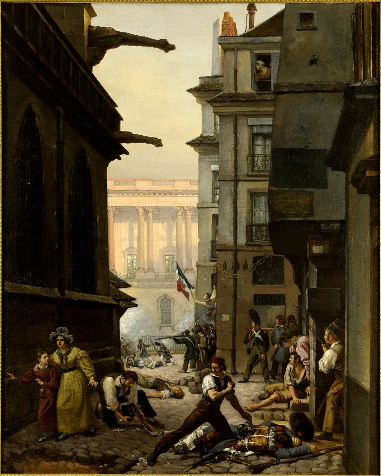 Paul Claude Michel Lecarpentier - Épisode du 29 juillet 1830, au matin - P2828 - Musée Carnavalet