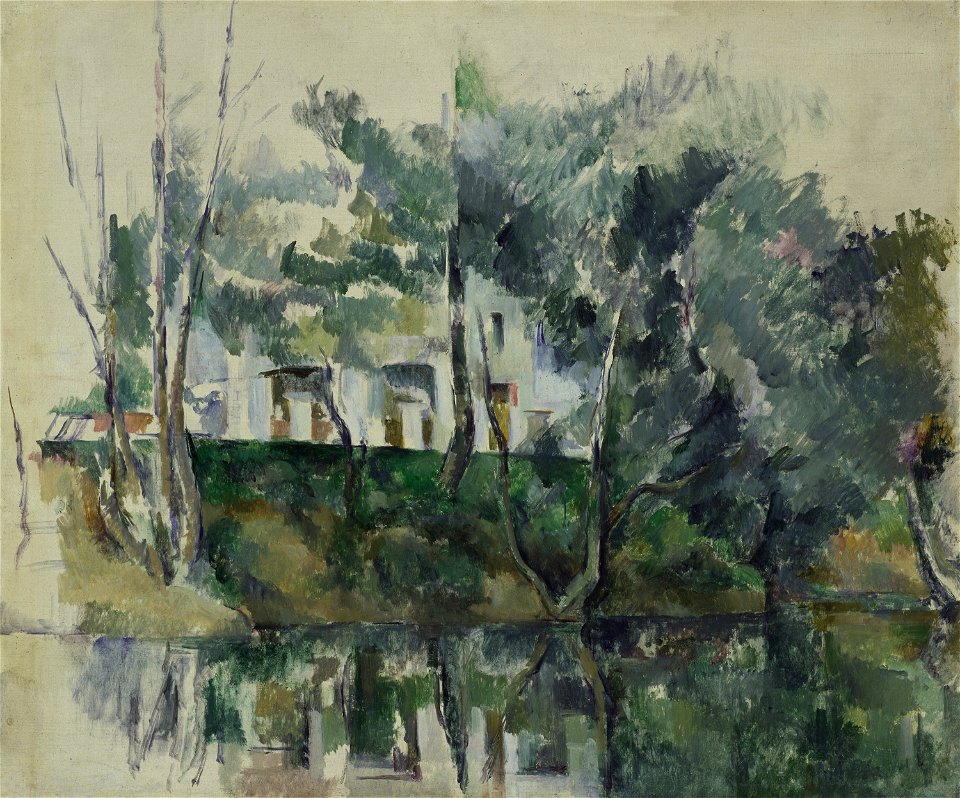 Paul Cézanne - House on a River - 1954.304 - Art Institute of Chicago