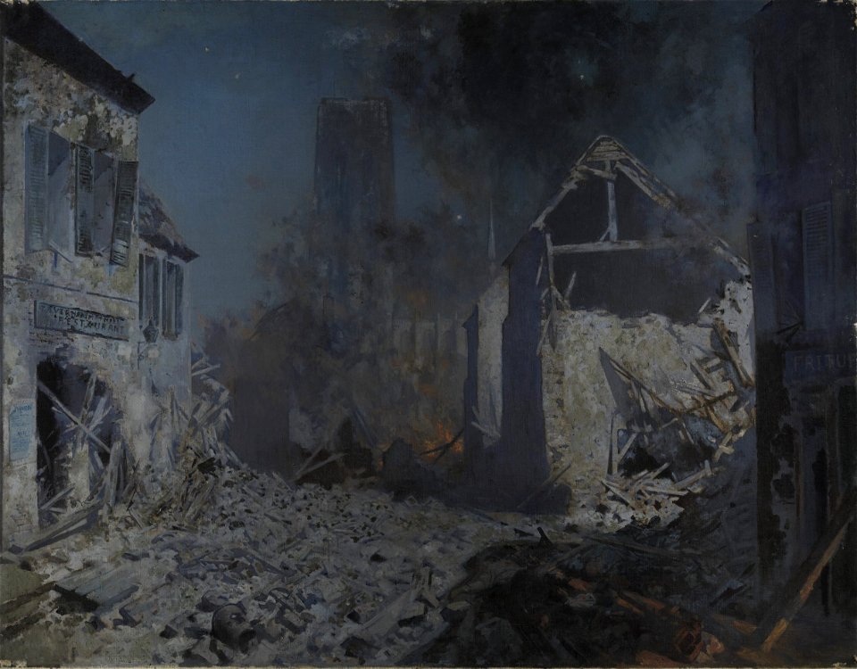 Patrick William Adam-Night in Belgium (CWM 19710261-0006)