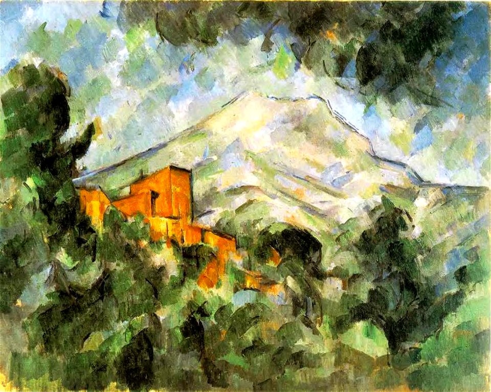 Paul Cézanne - Mont Sainte-Victoire and Chateau Noir (Bridgestone Museum)