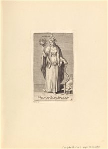 Patientia print by Philip Galle, S.IV 2872, Prints Department, Royal Library of Belgium