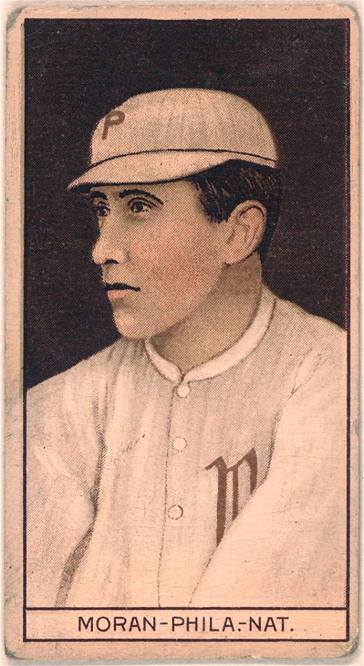 Patrick J. Moran, Philadelphia Phillies, baseball card portrait LCCN2008677999