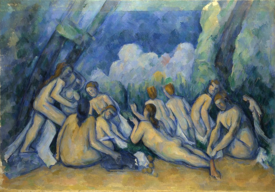 Paul Cézanne - Bathers (Les Grandes Baigneuses) - Google Art Project