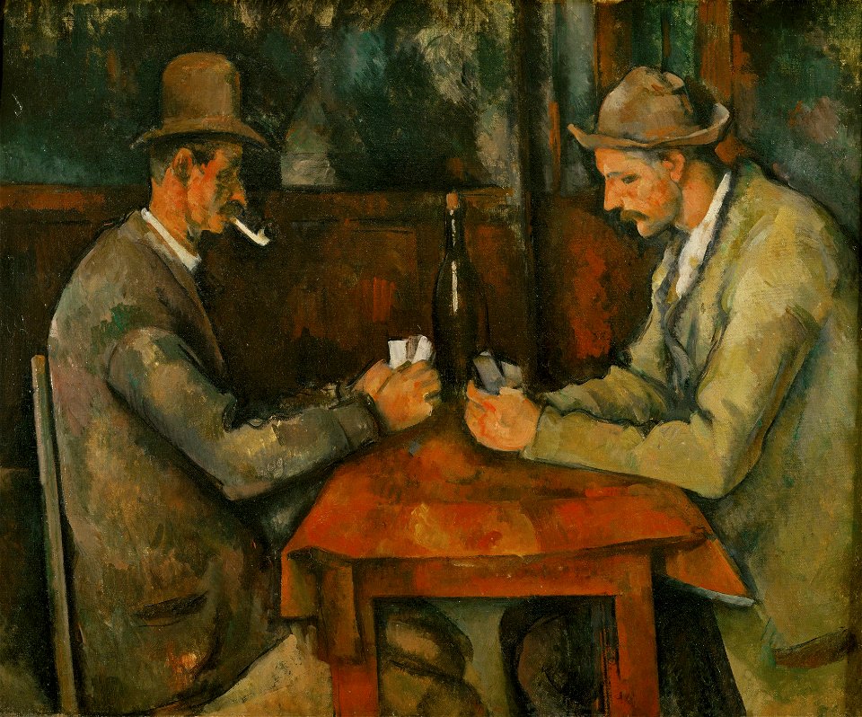 Paul Cézanne - Les Joueurs de cartes