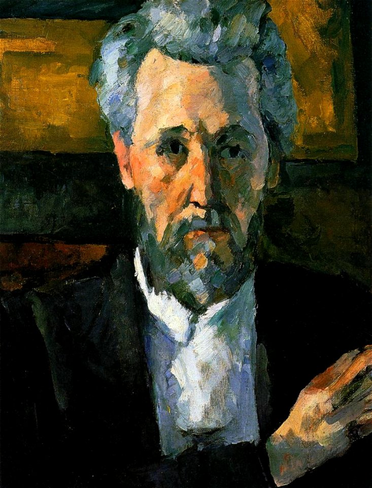Paul Cézanne - Portrait of Victor Chocquet (c. 1877)