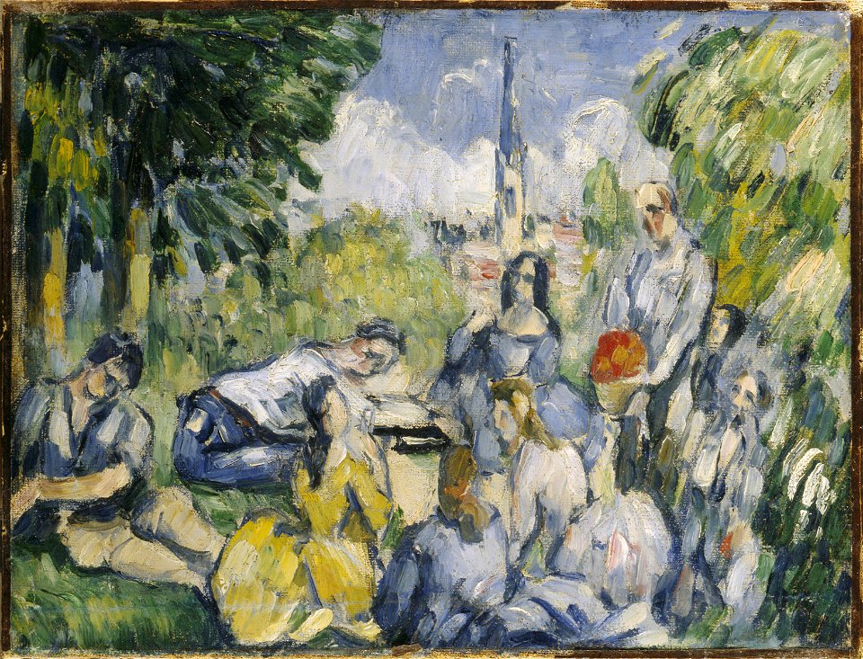 Paul Cézanne - Le Déjeuner sur l'herbe (Orangerie)