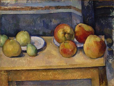 Paul Cézanne - Still Life with Apples and Pears. Free illustration for personal and commercial use.