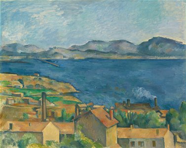Paul Cézanne - The Bay of Marseilles, Seen from L'Estaque - Google Art Project