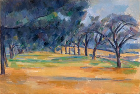 Paul Cézanne - Village at the Water's Edge (Village au bord de l'eau ...