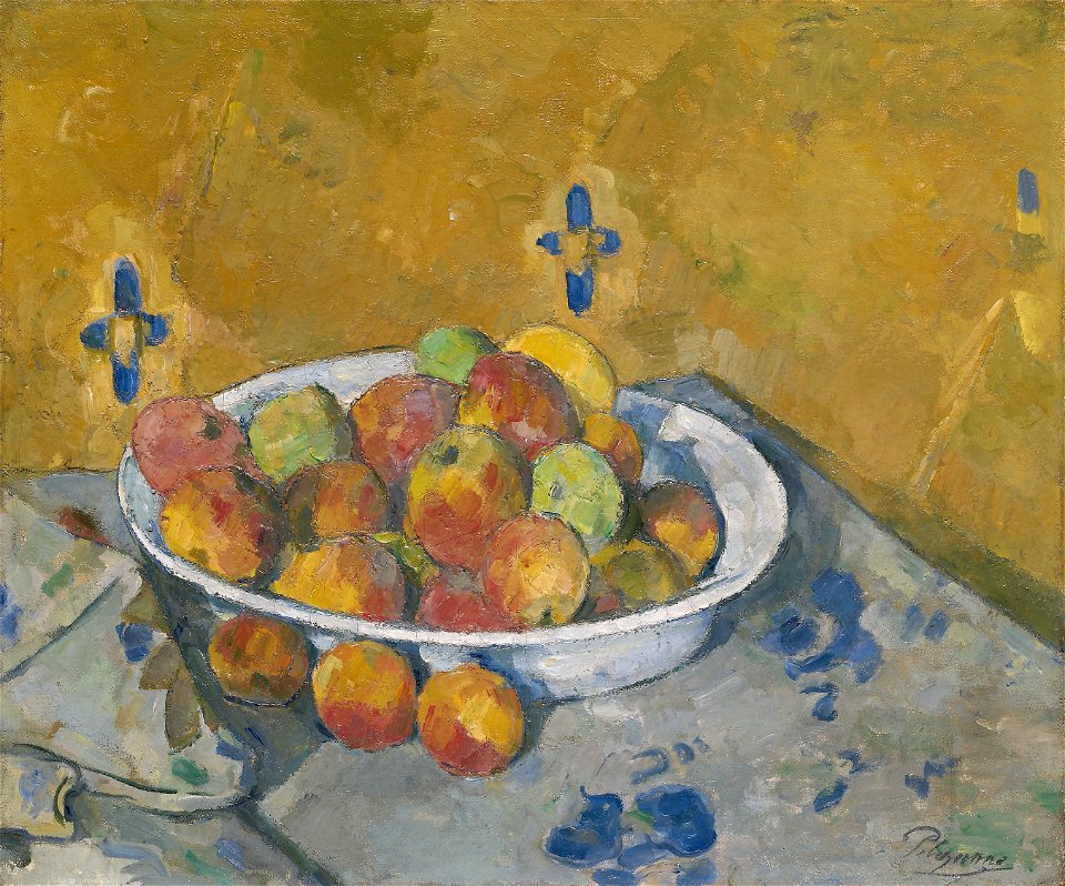Paul Cézanne - The Plate of Apples - 1949.512 - Art Institute of Chicago