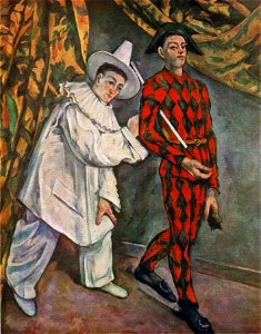 Paul Cézanne - Mardi gras (Pierot et Harlequin)