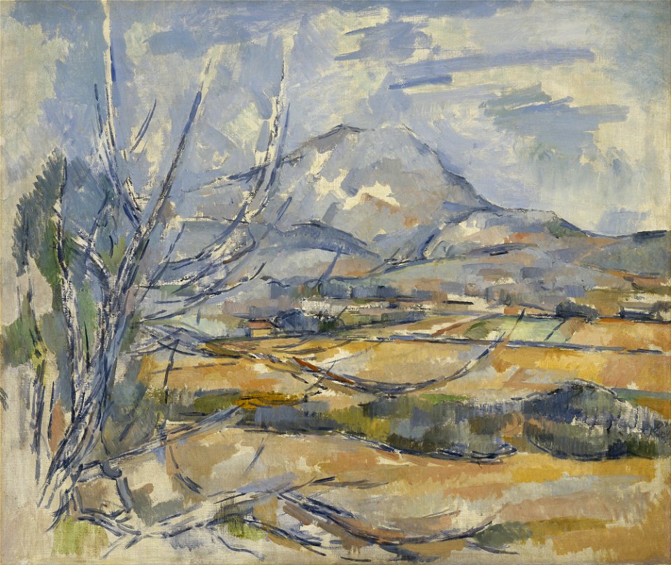 Paul Cezanne - Montagne Sainte-Victoire - Google Art Project