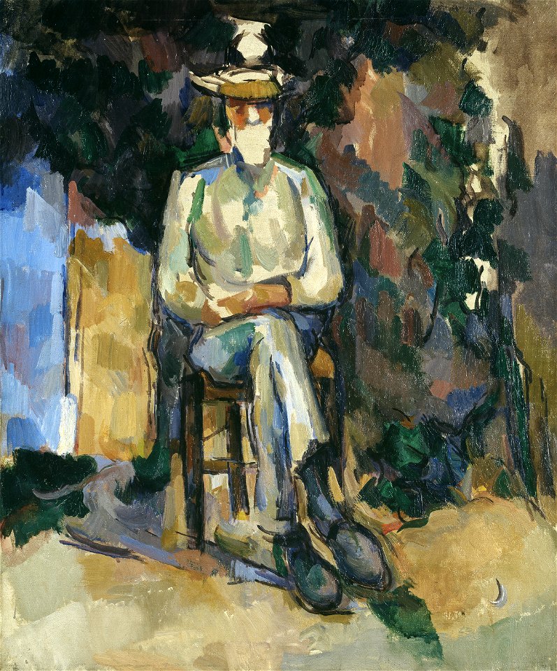 Paul Cézanne - Le Jardinier Vallier - Bührle