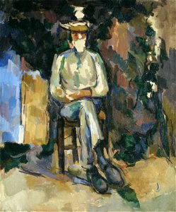 Paul Cézanne - Le Jardinier Vallier - Bührle