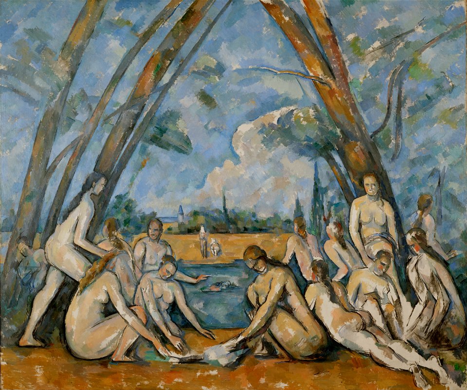Paul Cézanne, French - The Large Bathers - Google Art Project
