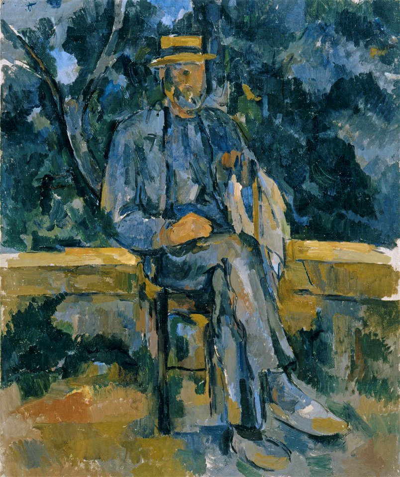 Paul Cézanne - Portrait d'un paysan