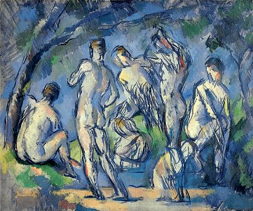 Paul Cézanne - Seven Bathers - Google Art Project