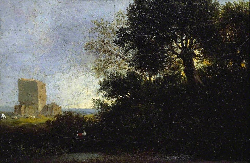 Patrick Nasmyth (1787-1831) - Landscape with a Ruin - N02951 - National Gallery