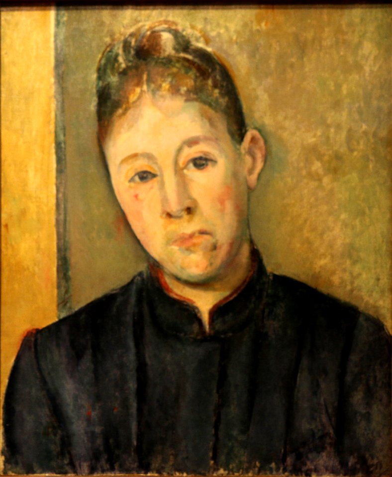Paul Cézanne - Portrait de Madame Cézanne