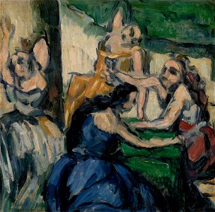 Paul Cézanne - The Courtesans (Les Courtisanes) - BF796 - Barnes Foundation