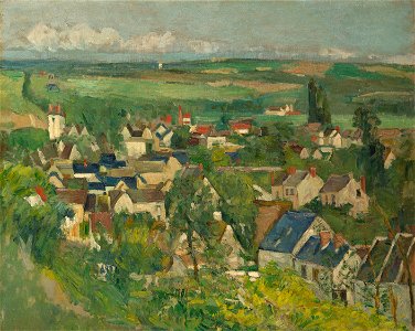 Paul Cézanne - Auvers, Panoramic View - 1933.422 - Art Institute of Chicago