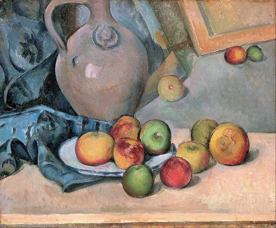 Paul Cézanne - Stoneware Pitcher - Google Art Project