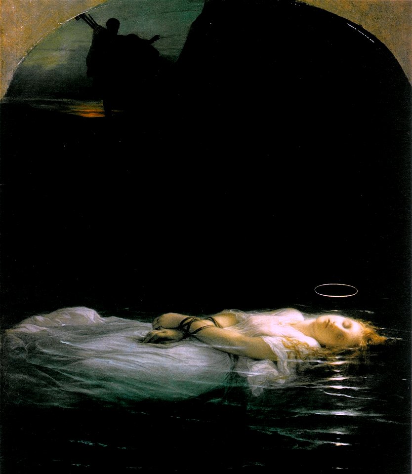 Paul Delaroche - La jeune martyre