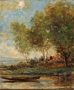 Paul Désiré Trouillebert Flusslandschaft