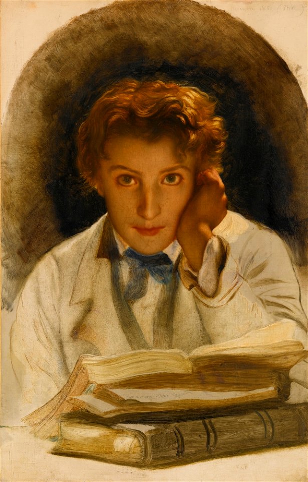 Paul Delaroche Portrait of son Joseph-Carle