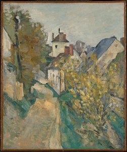 Paul Cézanne - The House of Dr. Gachet in Auvers-sur-Oise - 1979.14.8 - Yale University Art Gallery