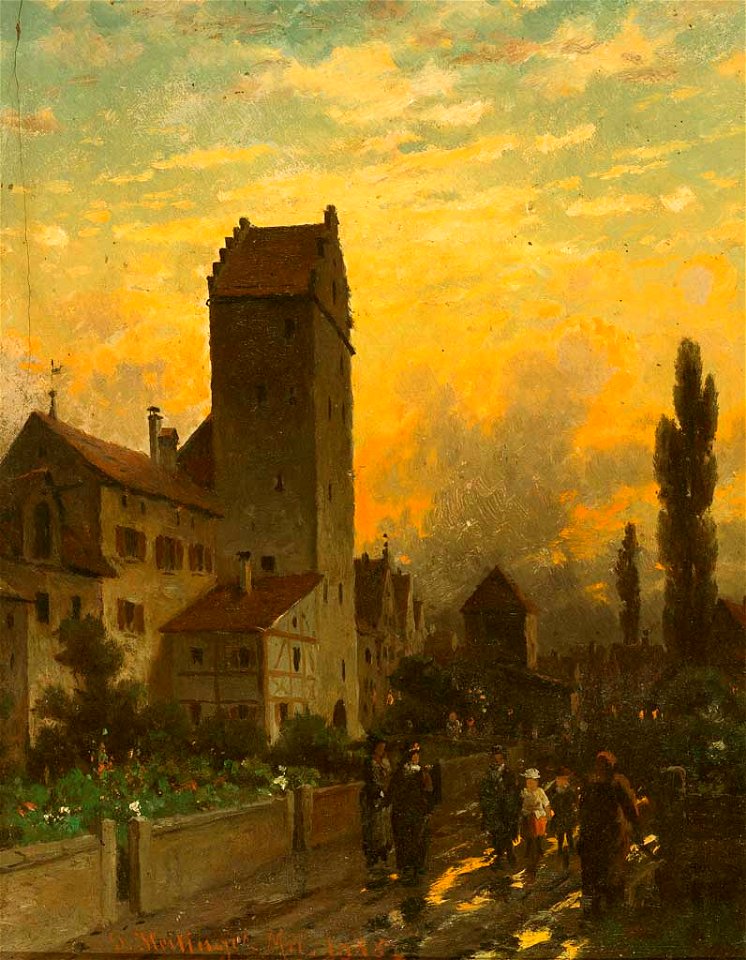 Paul Heitinger Dinkelsbühl 1888