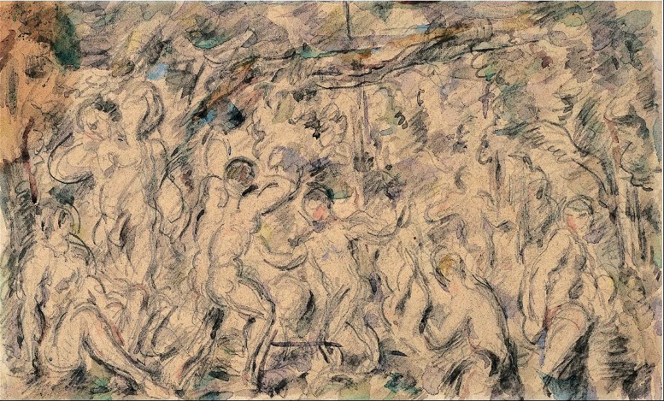 Paul Cezanne - Bathers - Google Art Project