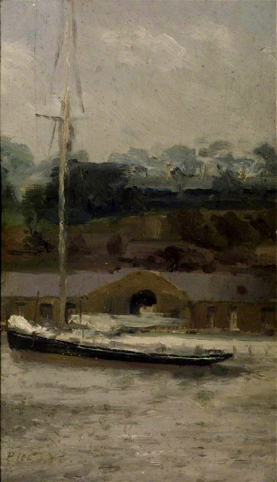 Paul Fordyce Maitland (1863-1909) - A Yacht off Sheerness - T03637 - Tate