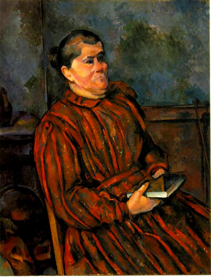Paul Cezanne Portrait de femme Barnes