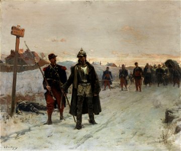 Paul Emile Boutigny Szene aus dem dt-frz Krieg