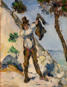 Paul Cézanne - Man with a Vest (L'Homme à la veste) - BF1134 - Barnes Foundation