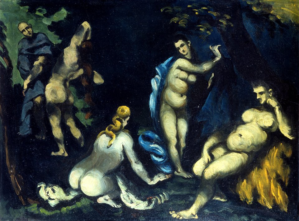 Paul Cézanne - La Tentation de Saint Antoine - Bührle
