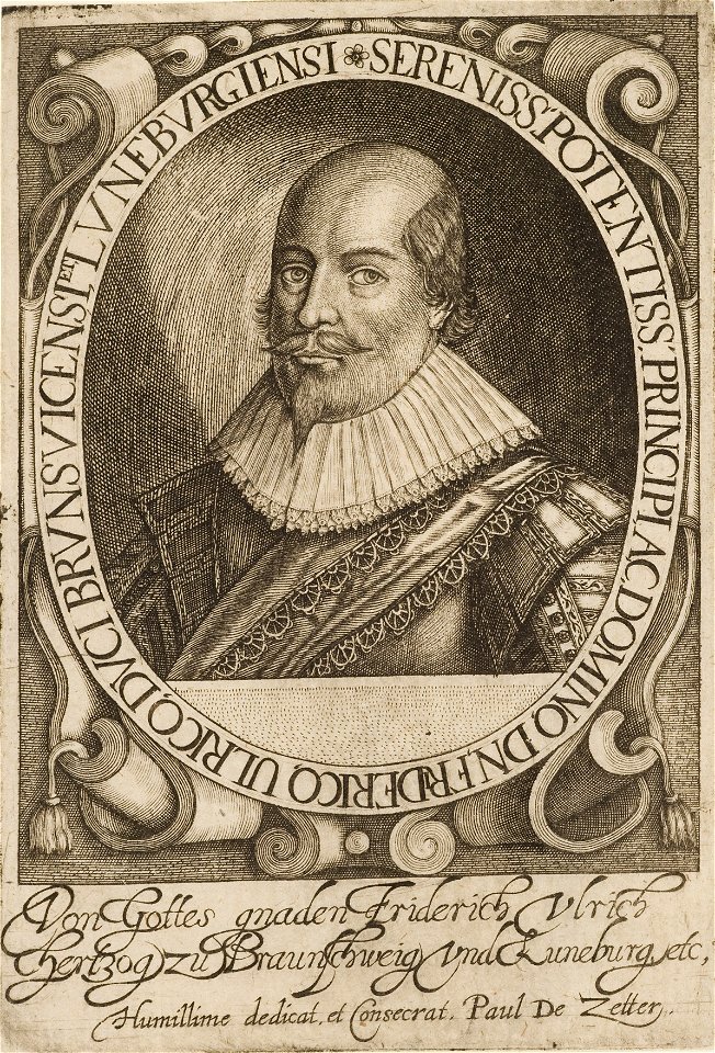 Paul de Zetter - Bildnis Friedrich Ulrich, Herzog von Braunschweig-Lüneburg