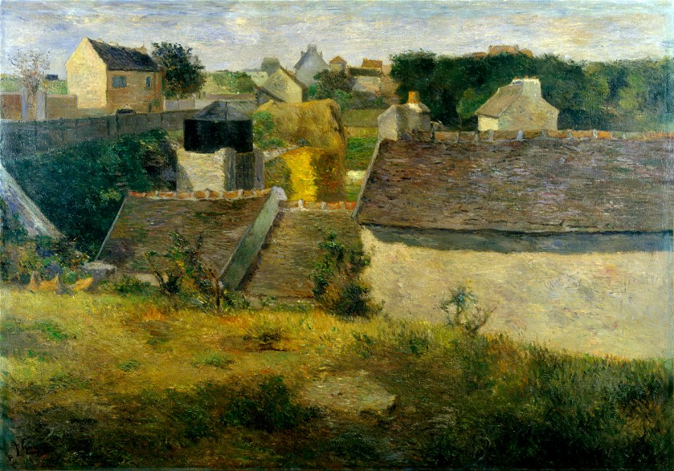 Paul Gauguin - Houses at Vaugirard - Google Art Project