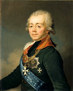 Paul I after Voille (18 c, Hillwood museum)